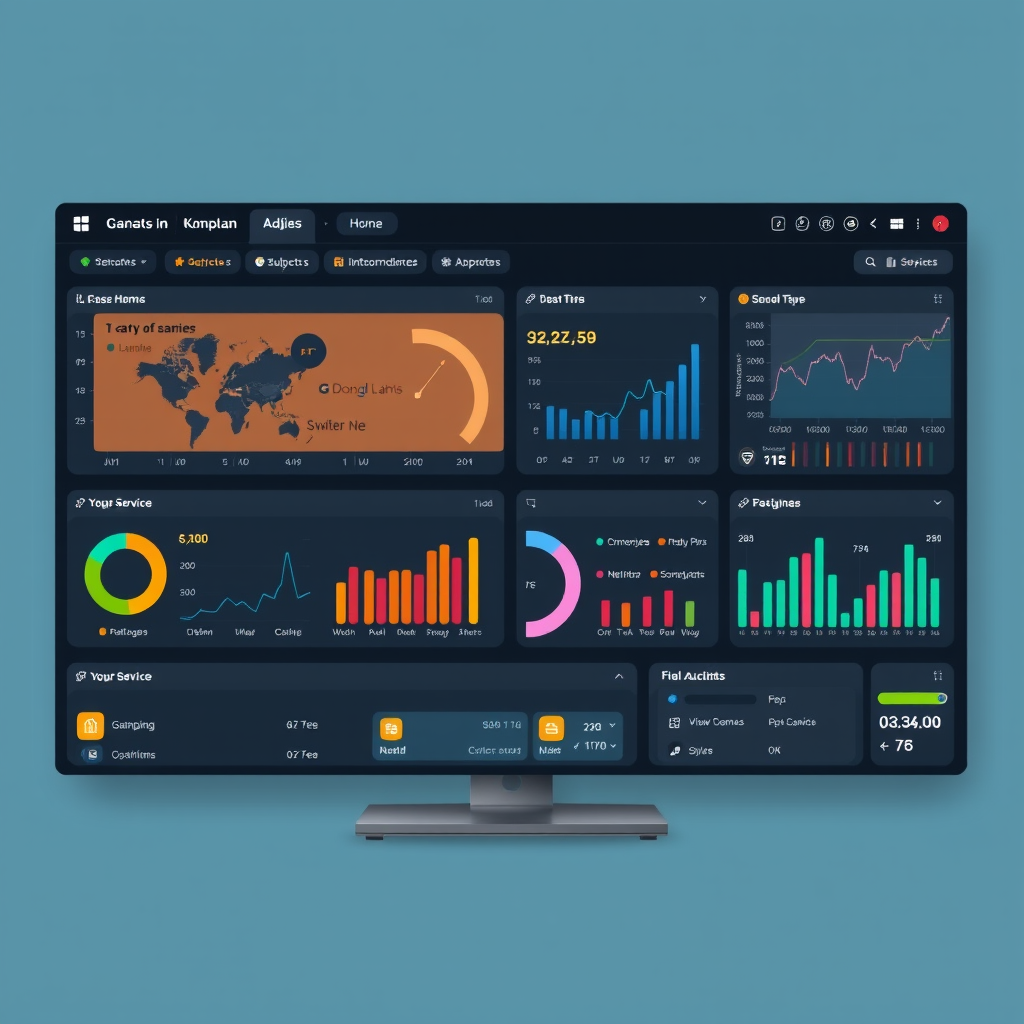 Unified dashboard showing integrated data from multiple gaming platforms and services